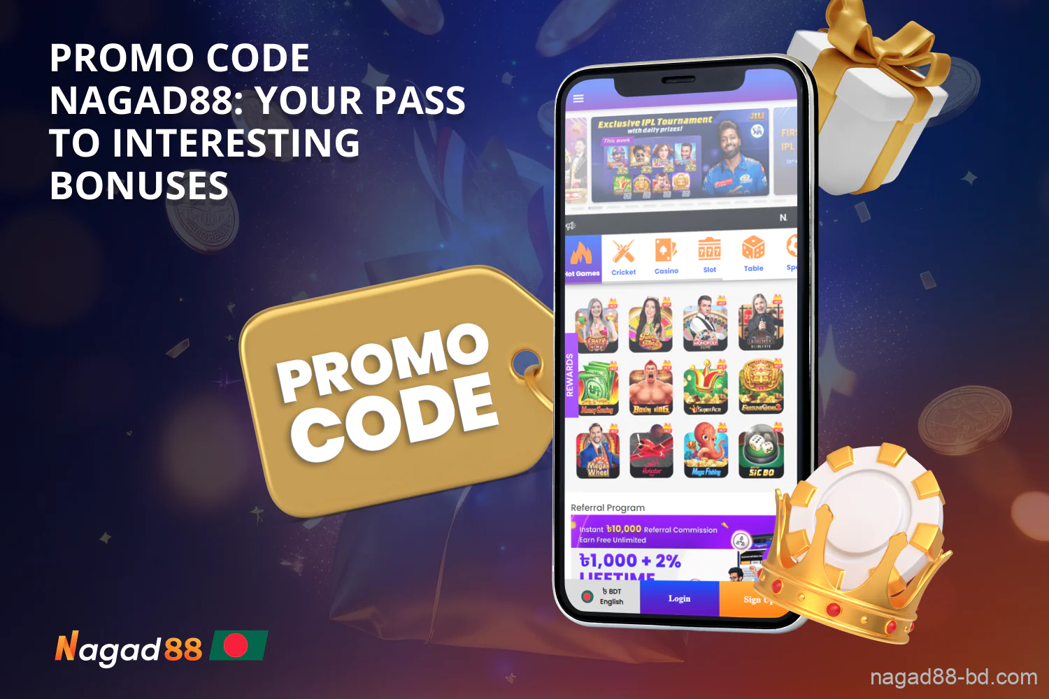 Users in Bangladesh can take advantage of a special promo code Nagad88 which will allow them to get an additional bonus